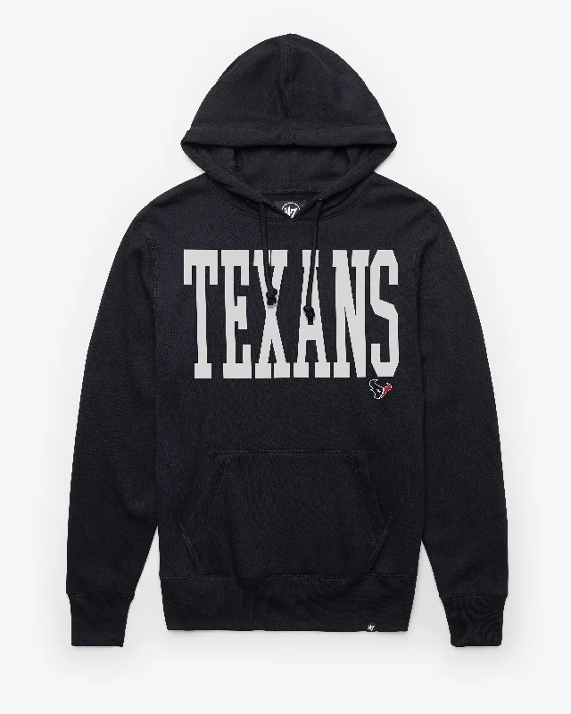 Men’s slim gym hoodie-HOUSTON TEXANS DIME '47 HEADLINE HOOD