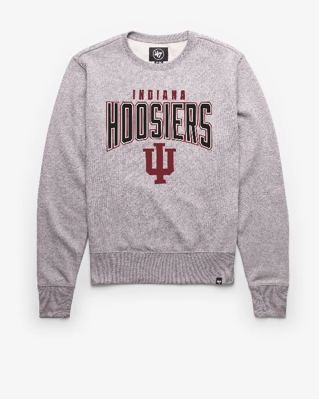 Men’s premium navy hoodie-INDIANA HOOSIERS TEAM ELEMENTS ARCH '47 HEADLINE CREW