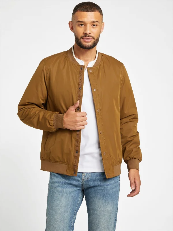 Men's embossed leather jackets-Irwin Flight Jacket