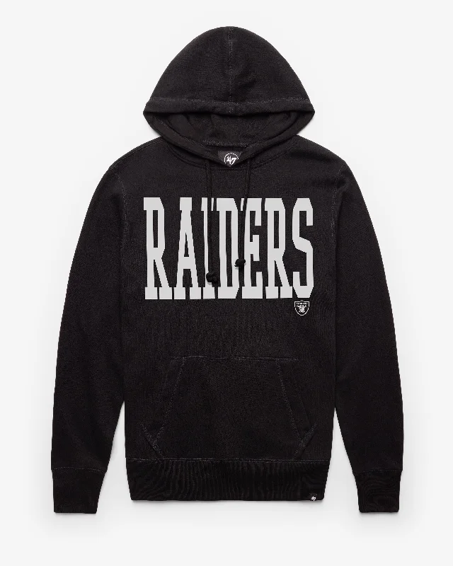 Hoodie for evening strolls men-LAS VEGAS RAIDERS DIME '47 HEADLINE HOOD