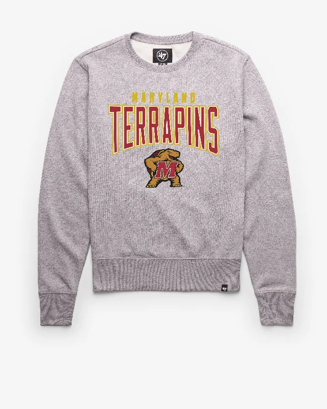 Men’s soft gym pullover-MARYLAND TERRAPINS TEAM ELEMENTS ARCH '47 HEADLINE CREW