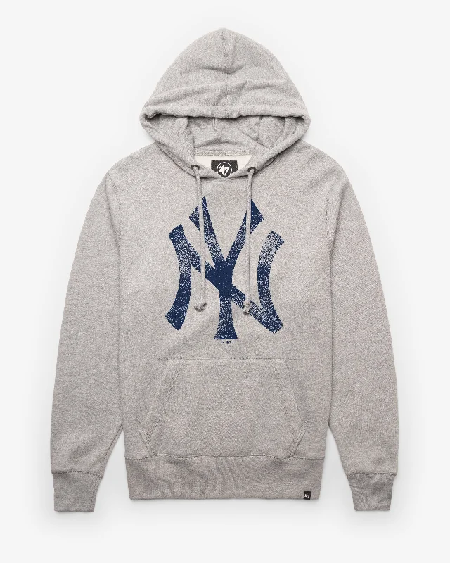 Men’s slim travel hoodie-NEW YORK YANKEES D IMPRINT '47 HEADLINE HOOD