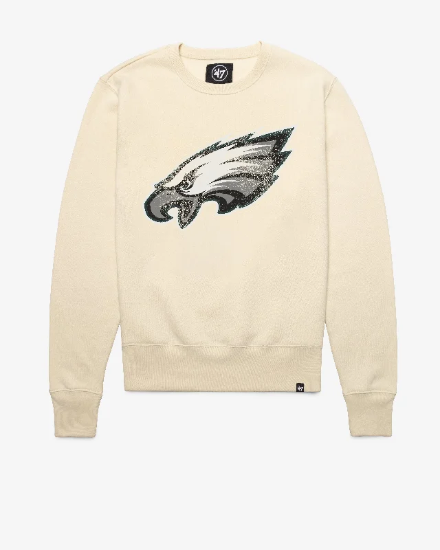 Hoodie with vintage print men-PHILADELPHIA EAGLES D IMPRINT '47 HEADLINE CREW