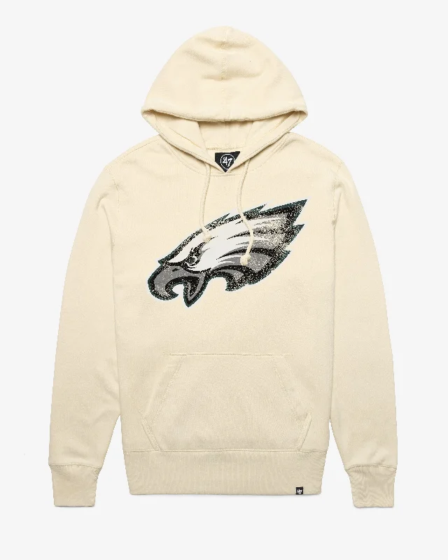 Hoodie for casual trips men-PHILADELPHIA EAGLES D IMPRINT '47 HEADLINE HOOD