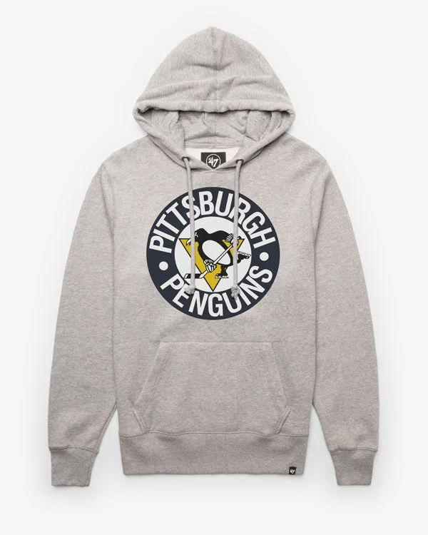 Men’s cozy sport hoodie-PITTSBURGH PENGUINS VINTAGE IMPRINT '47 HEADLINE HOOD