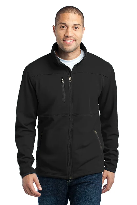 Men's patched denim jackets-Port Authority Men's Pique Fleece Jacket. F222