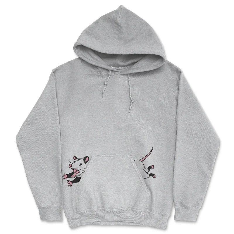 Men’s warm street pullover-Possum Hoodie