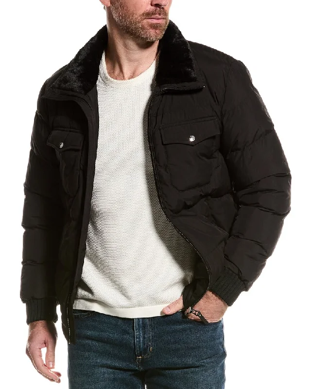 Men's refined trench jackets-Reiss Mist Casual Jacket