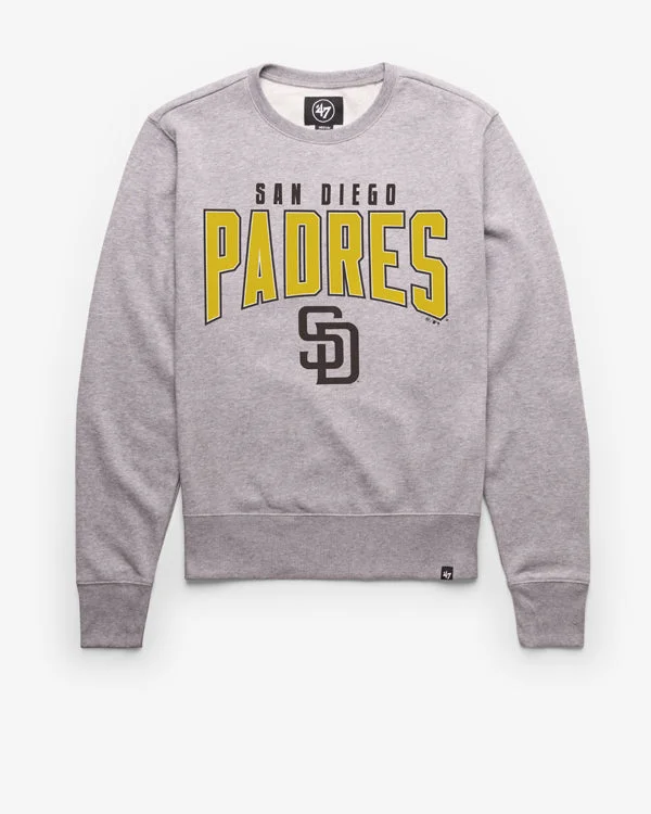 Men’s warm street pullover-SAN DIEGO PADRES TEAM ELEMENTS ARCH '47 HEADLINE CREW