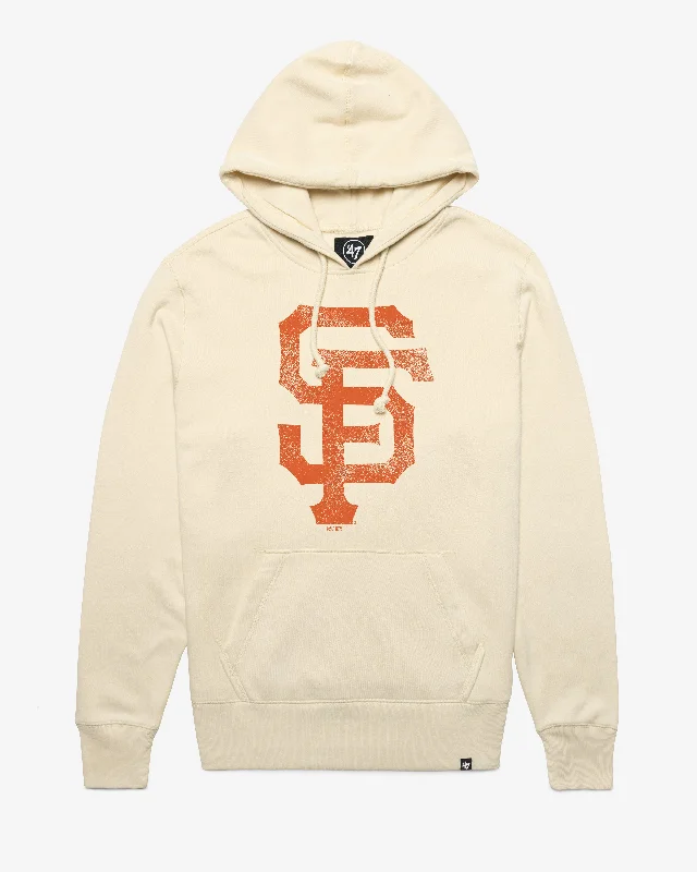 Men’s soft street hoodie-SAN FRANCISCO GIANTS D IMPRINT '47 HEADLINE HOOD