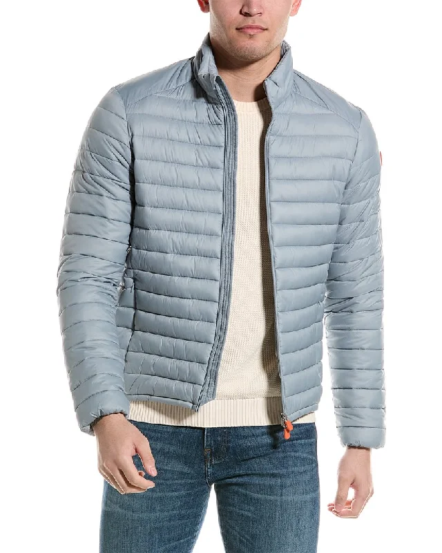 Men's slim puffer jackets-Save The Duck Alexander Jacket