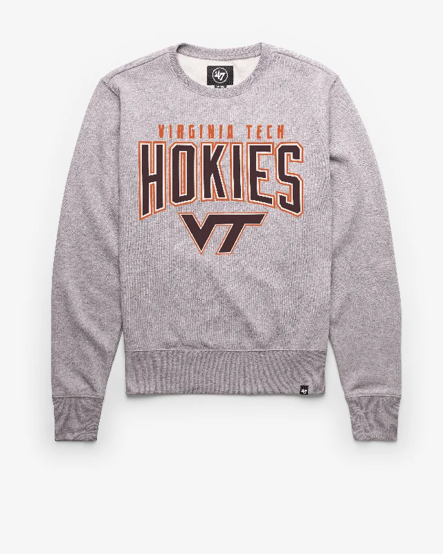 Hoodie for street lounging men-VIRGINIA TECH HOKIES TEAM ELEMENTS ARCH '47 HEADLINE CREW