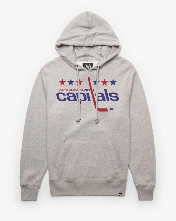 Hoodie with vintage print men-WASHINGTON CAPITALS VINTAGE IMPRINT '47 HEADLINE HOOD