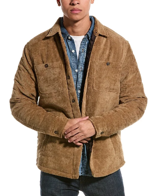 Men's warm quilted jackets-WEATHERPROOF VINTAGE Corded Puffer Jacket