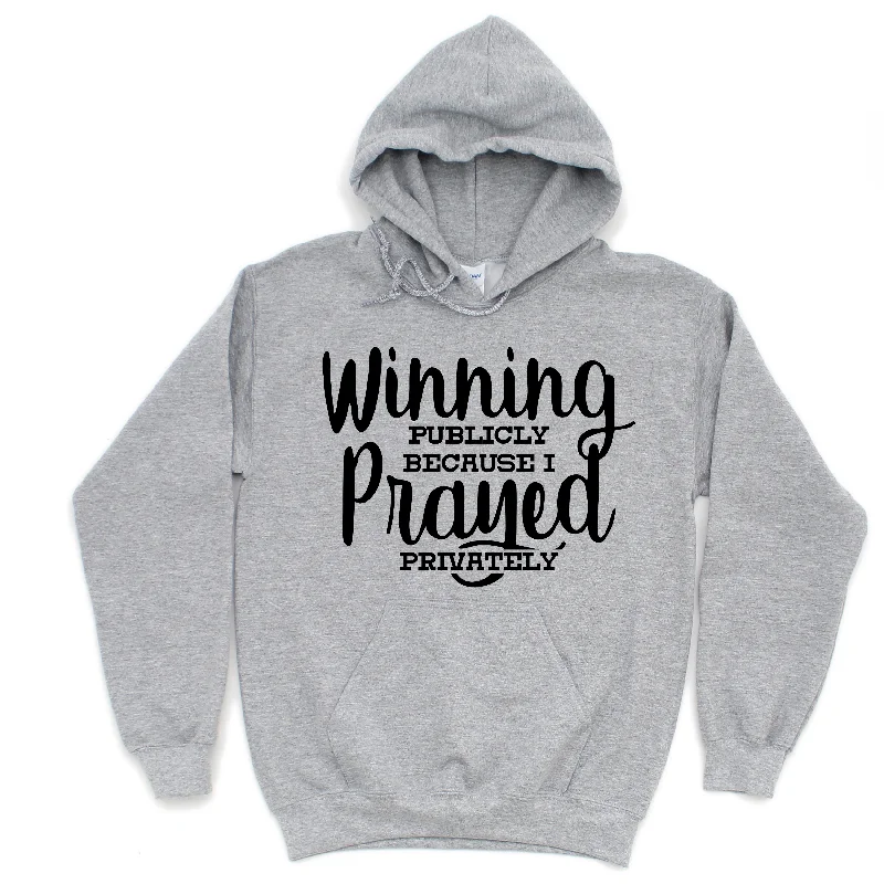 Hoodie with vintage print men-WINNING Unisex Hoodie