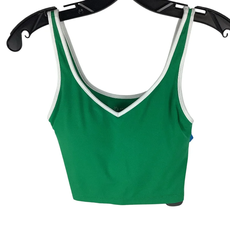 modern short sleeve shirts for everyday wear -Athletic Bra By Aerie In Green, Size: Xs