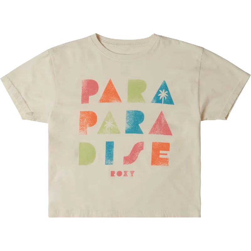 trendy short sleeve shirts with cool prints -Youth Para Paradise Tee