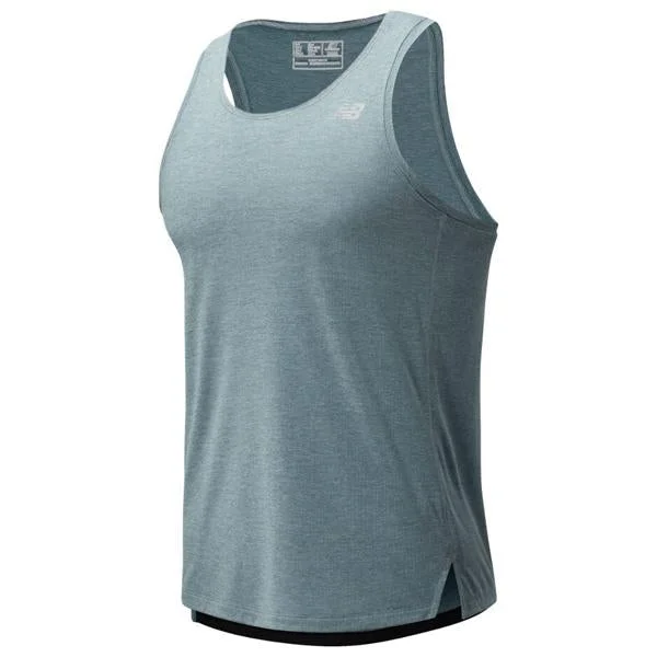 breathable summer short sleeve shirts for men -Men's Impact Run Singlet