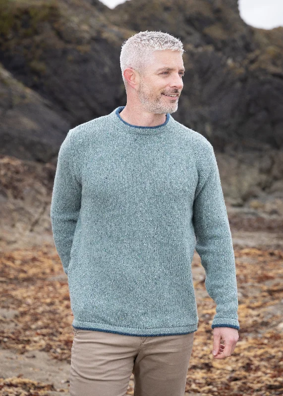 Men's Roundstone Sweater | Ocean Mist