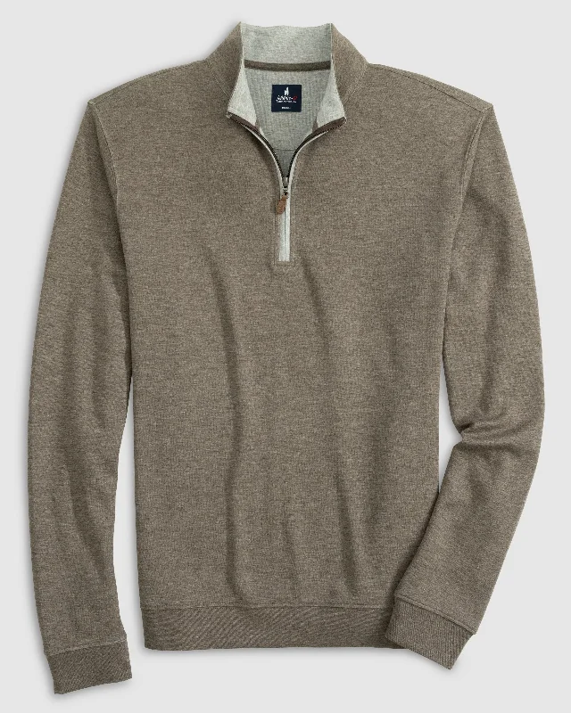 Sully 1/4 Zip Pullover- Maple