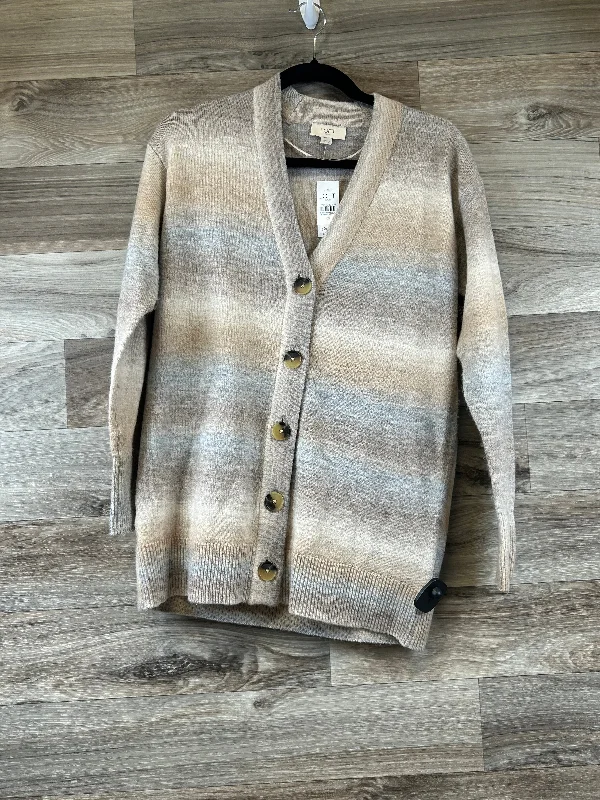 men’s casual short sleeve shirts for hot days -Sweater Cardigan By Loft In Tan, Size: Xs