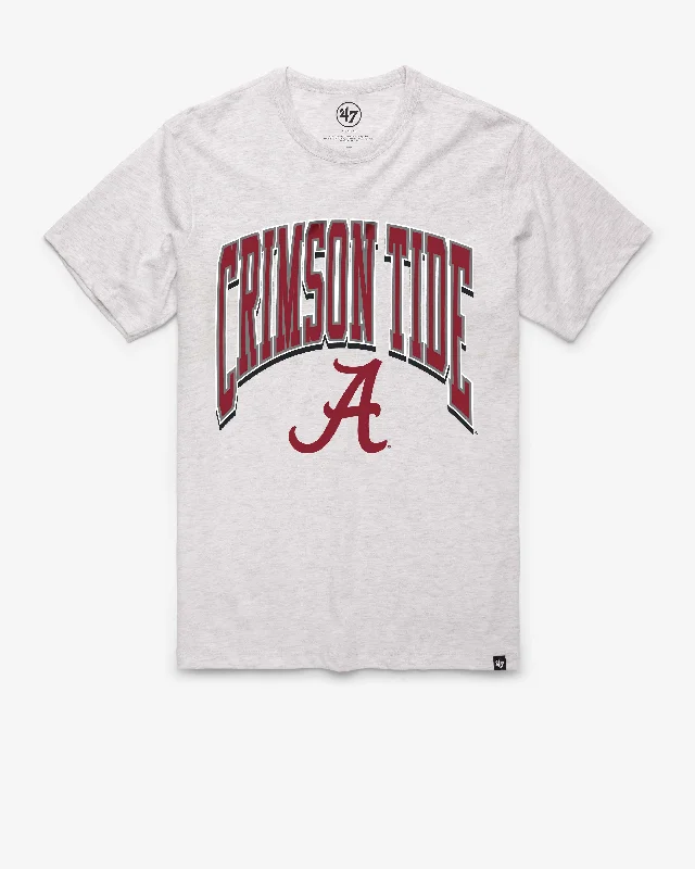 men’s stylish short sleeve shirts with logos -ALABAMA CRIMSON TIDE WALK TALL '47 FRANKLIN TEE