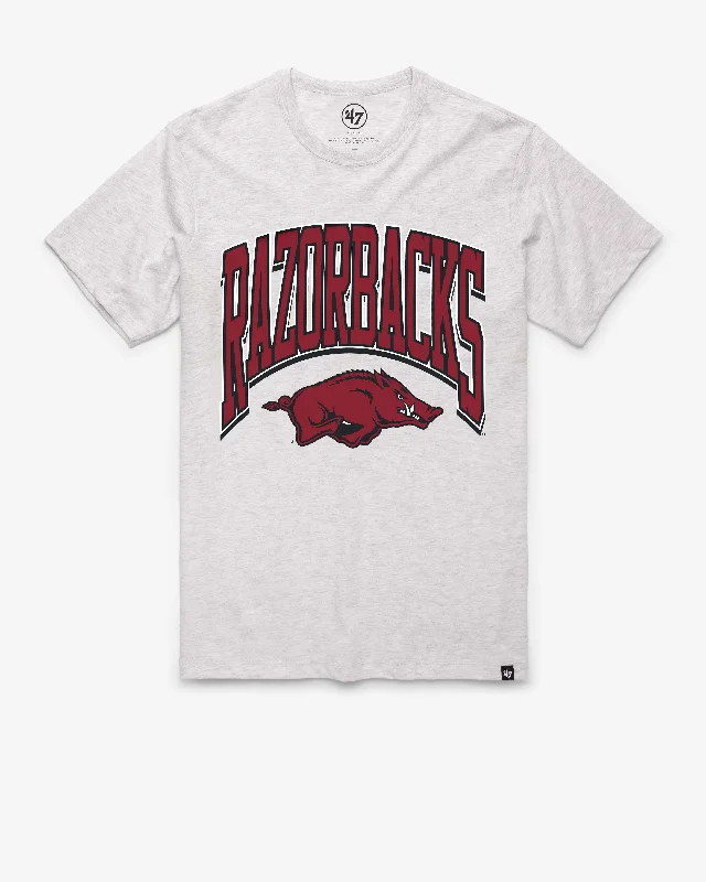 men’s high-quality short sleeve shirts for work -ARKANSAS RAZORBACKS WALK TALL '47 FRANKLIN TEE