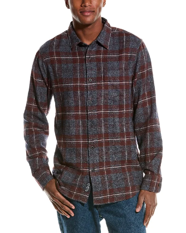 Men's waffle-knit shirts-Grayers Lightweight Grindle Fine Twill Shirt