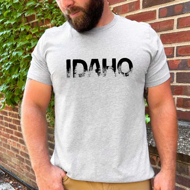 best-rated short sleeve t-shirts for men -Idaho Tree TShirt *UNISEX FIT*