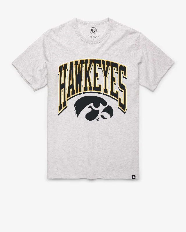 men’s stylish short sleeve shirts for work wear -IOWA HAWKEYES WALK TALL '47 FRANKLIN TEE