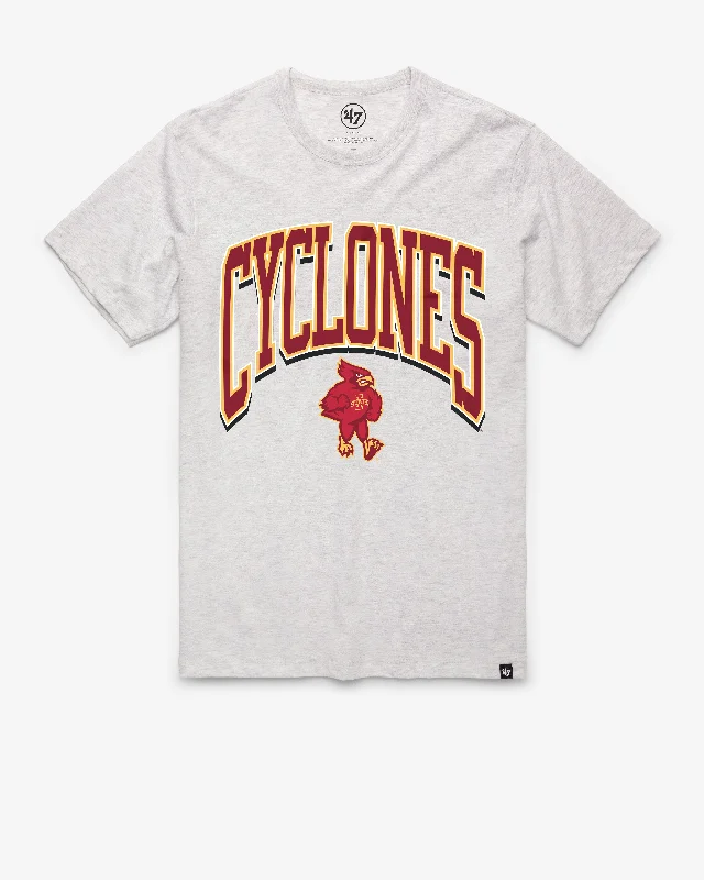 modern short sleeve polo shirts for men -IOWA STATE CYCLONES WALK TALL '47 FRANKLIN TEE