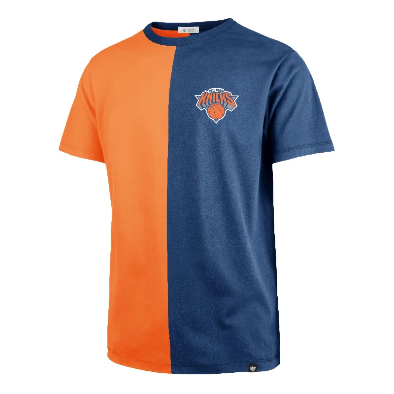 casual short sleeve shirts for work -NEW YORK KNICKS IMPRINT LC '47 JAMMER TEE