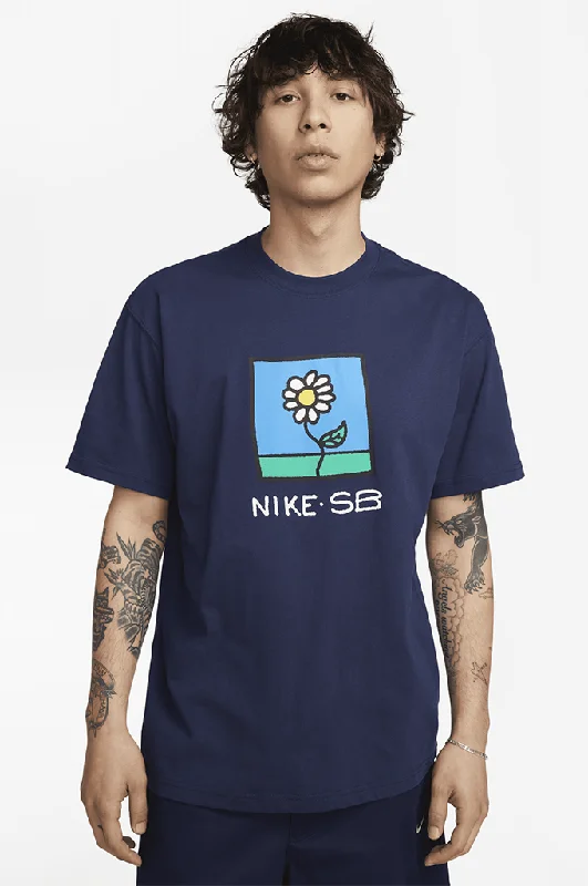 versatile short sleeve shirts for travel wear -Nike SB Daisy Skate Tee