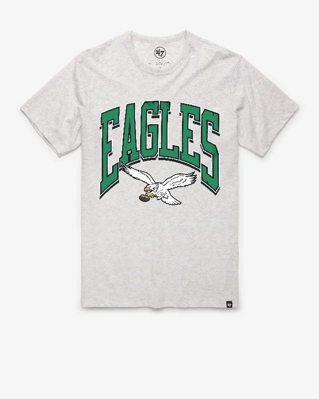 comfortable short sleeve shirts for office wear -PHILADELPHIA EAGLES HISTORIC WALK TALL '47 FRANKLIN TEE