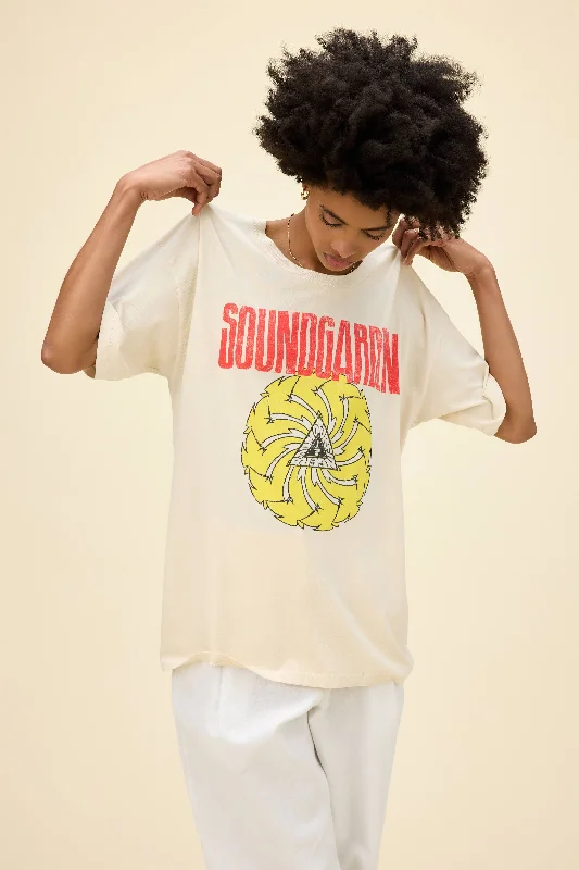 comfortable men’s short sleeve work shirts -Soundgarden Badmotofinger Merch Tee