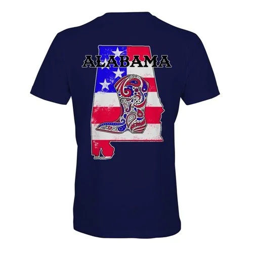 men’s casual short sleeve tees -Southern Attitude Alabama USA State Unisex T-Shirt