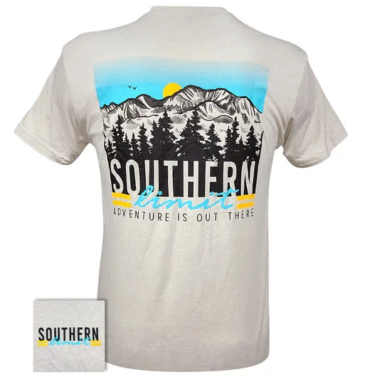 men’s stylish short sleeve t-shirts with cool prints -Southern Limits Adventure Out There Unisex T-Shirt