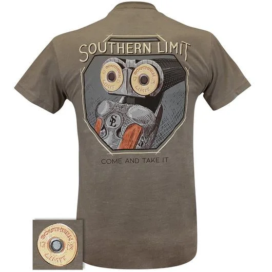 casual summer short sleeve shirts for men -Southern Limits Come And Take It Unisex T-Shirt