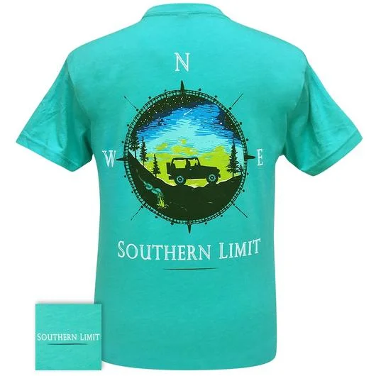 trendy short sleeve shirts for casual weekends -Southern Limits Compass Unisex T-Shirt