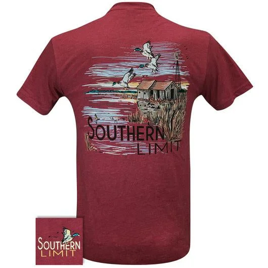 summer-ready short sleeve t-shirts for men -Southern Limits Duck Camp Unisex T-Shirt