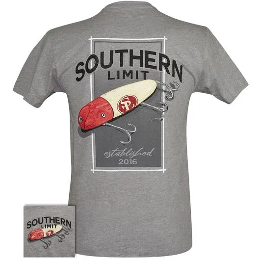 stylish short sleeve shirts with stripes -Southern Limits Fishing Bait Lure Unisex T-Shirt