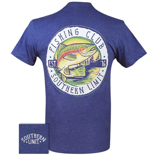 comfortable short sleeve t-shirts for all-day wear -Southern Limits Fishing Club Circle Unisex T-Shirt