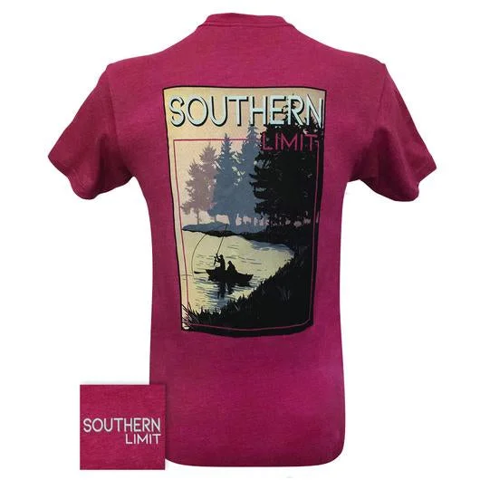 versatile and stylish short sleeve shirts for men -Southern Limits Fog Fishing Unisex T-Shirt