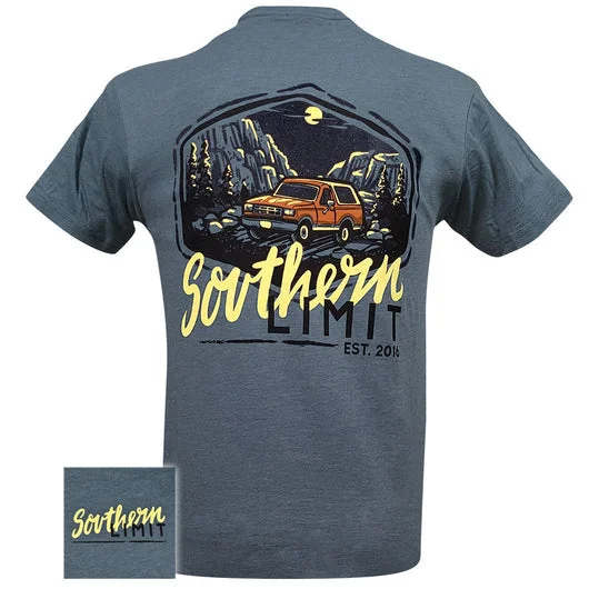 affordable and stylish short sleeve shirts -Southern Limits Night Badge Unisex T-Shirt