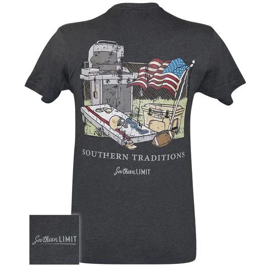 cool short sleeve shirts for beach holidays -Southern Limits Tailgate Traditions Unisex T-Shirt