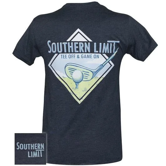 comfortable and cool short sleeve shirts for active men -Southern Limits Tee Off Game On Golf Unisex T-Shirt