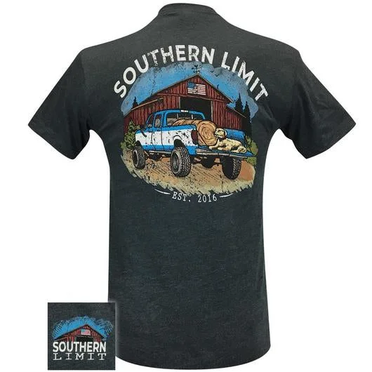 men’s graphic short sleeve polo shirts -Southern Limits Truck And Barn Unisex T-Shirt