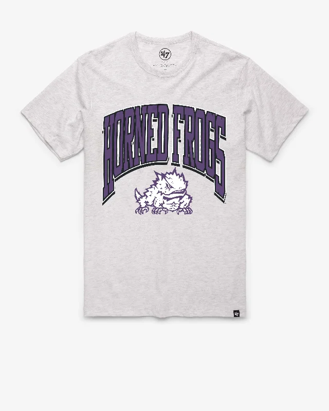 high-quality men’s short sleeve shirts -TEXAS CHRISTIAN HORNED FROGS WALK TALL '47 FRANKLIN TEE