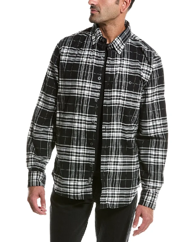 Men's building-block shirts-Todd Snyder Glen Plaid Shirt