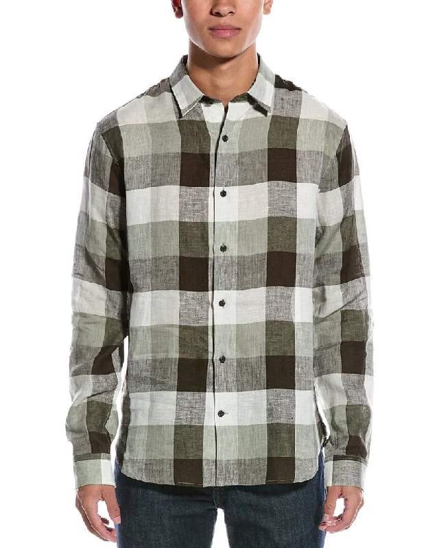 Men's cooling-tech shirts-Vince Linen Shirt